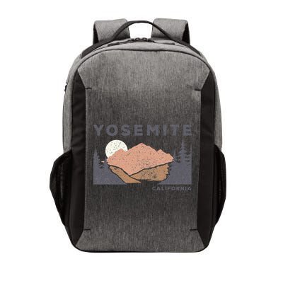 Retro Yosemite California Established 1890 National Park Vector Backpack