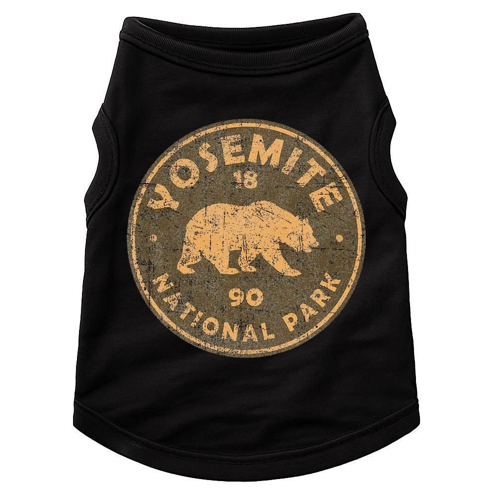Retro Yosemite California Established 1890 National Park Doggie Tank