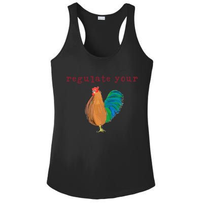 Regulate Your Cock Pro Choice Feminist Womens Rights Ladies PosiCharge Competitor Racerback Tank