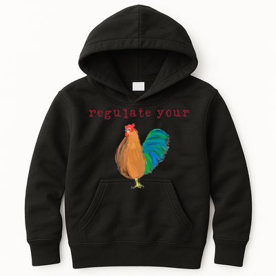 Regulate Your Cock Pro Choice Feminist Womens Rights Kids Hoodie