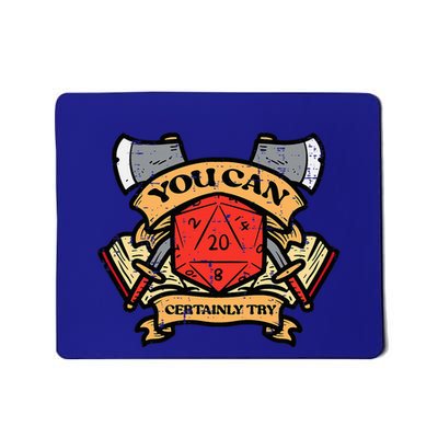 Rpg You Can Certainly Try Funny Gamer Mousepad