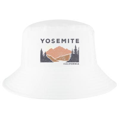 Retro Yosemite California Established 1890 National Park Cool Comfort Performance Bucket Hat