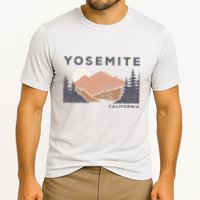 Retro Yosemite California Established 1890 National Park Cooling Performance Crew T-Shirt
