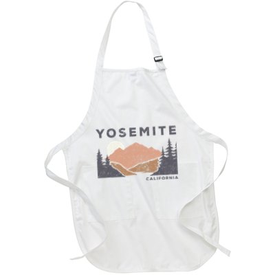 Retro Yosemite California Established 1890 National Park Apron