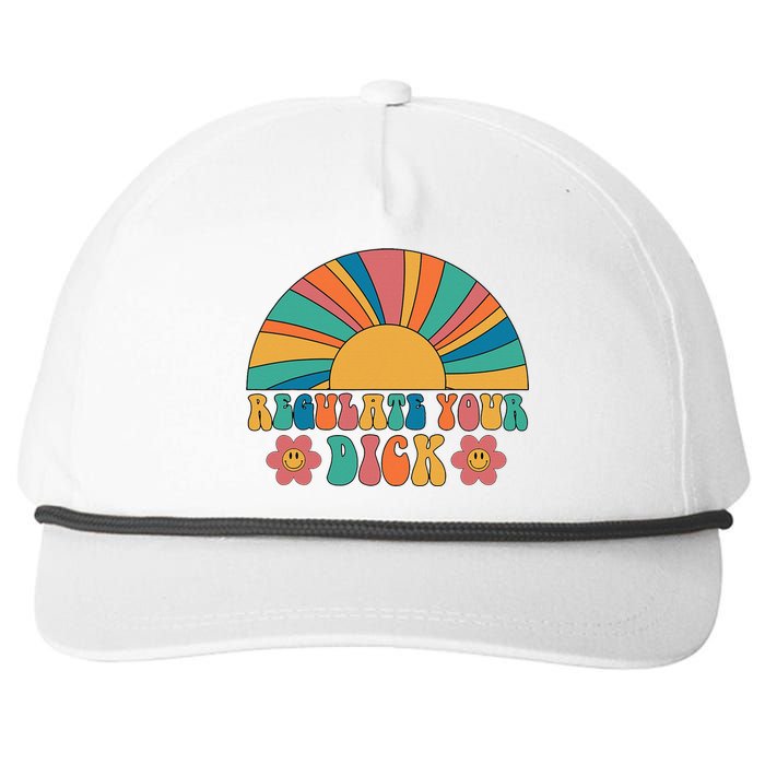 Regulate Your Dick Pro Choice Feminist 's Rights Snapback Five-Panel Rope Hat