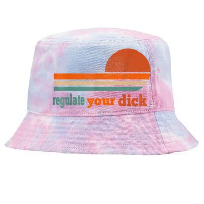 Regulate Your Dick Feminist Women's Rights Tie-Dyed Bucket Hat