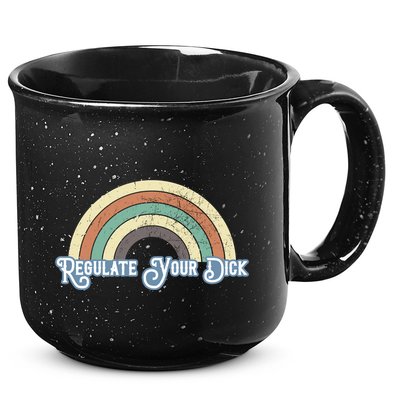 Regulate Your Dick Pro Choice 15oz Campfire Ceramic Mug