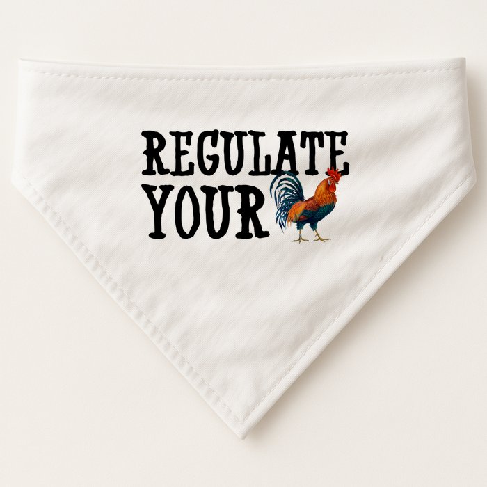 Regulate Your Dick Pro Choice Chicken USA-Made Doggie Bandana