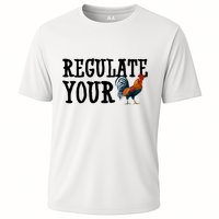 Regulate Your Dick Pro Choice Chicken Cooling Performance Crew T-Shirt