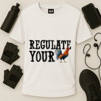 Regulate Your Dick Pro Choice Chicken Cooling Performance Crew T-Shirt