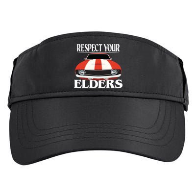 Respect Your Elders Classic Car Adult Drive Performance Visor