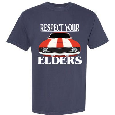 Respect Your Elders Classic Car Garment-Dyed Heavyweight T-Shirt