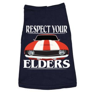 Respect Your Elders Classic Car Doggie Tank