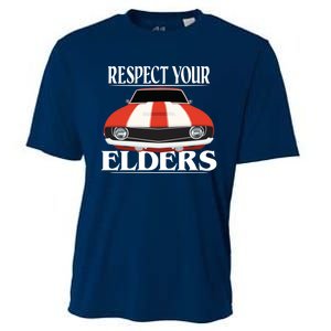 Respect Your Elders Classic Car Cooling Performance Crew T-Shirt