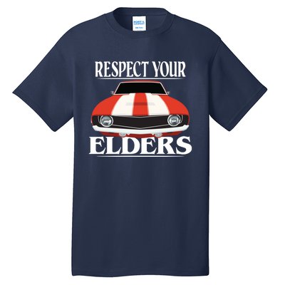 Respect Your Elders Classic Car Tall T-Shirt