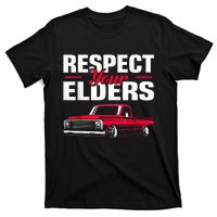 Respect Your Elders Classic Lowrider C10 Vintage Truck T-Shirt