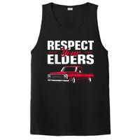 Respect Your Elders Classic Lowrider C10 Vintage Truck PosiCharge Competitor Tank