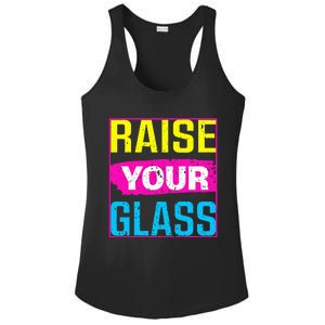 Raise Your Glass Concert Ladies PosiCharge Competitor Racerback Tank