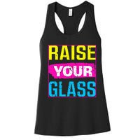 Raise Your Glass Concert Women's Racerback Tank