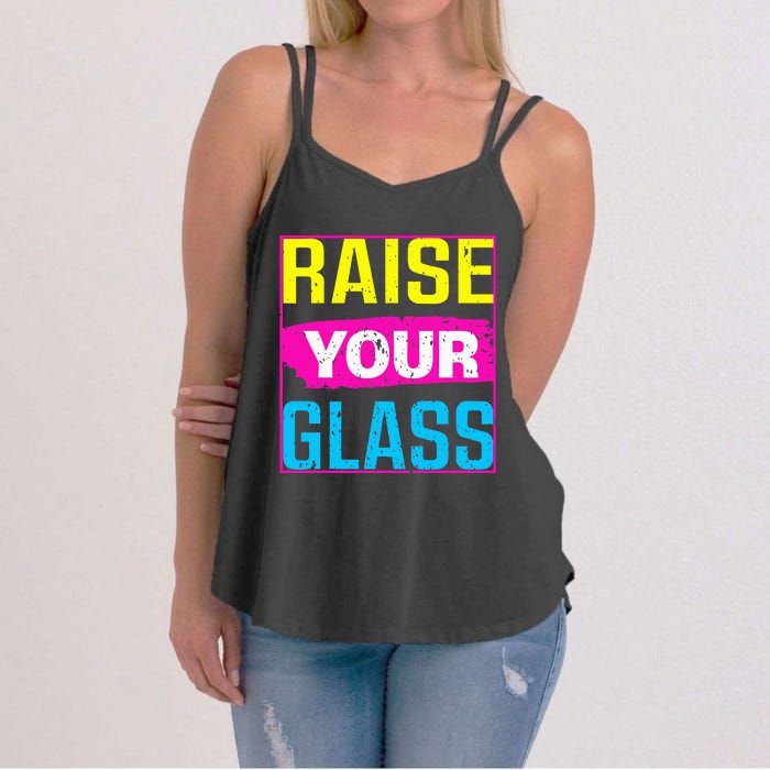 Raise Your Glass Concert Women's Strappy Tank