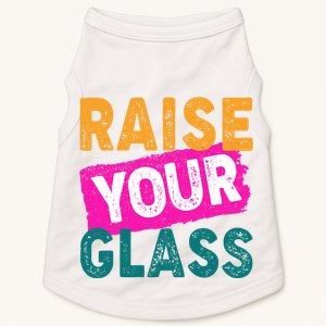 Raise Your Glass Doggie Tank