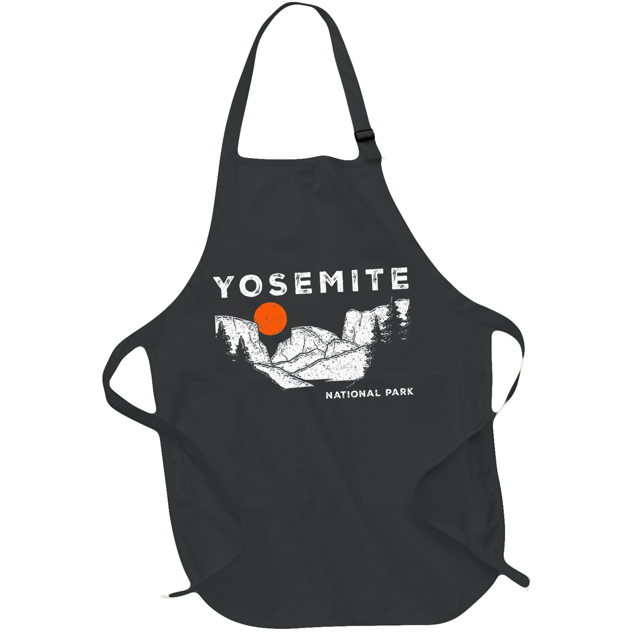 Retro Yosemite HalfDome National Park Vintage Apron