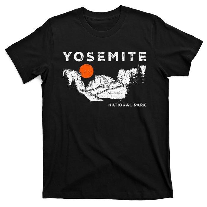 Retro Yosemite HalfDome National Park Vintage T-Shirt