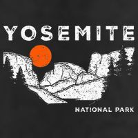 Retro Yosemite HalfDome National Park Vintage Hat
