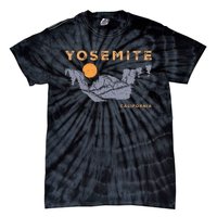 Retro Yosemite Halfdome National Park Vintage Tie-Dye T-Shirt