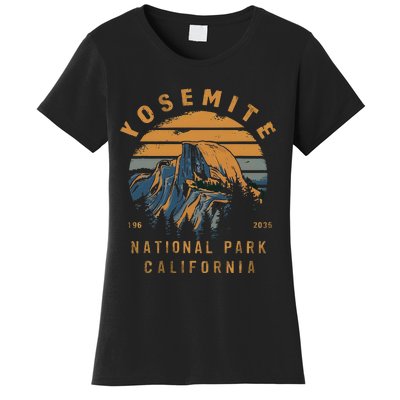 Retro Yosemite Halfdome National Park Vintage Women's T-Shirt