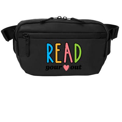 Read Your Heart Read Reading Librarian Book Across America Crossbody Pack