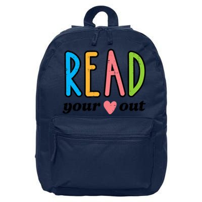 Read Your Heart Read Reading Librarian Book Across America 16 in Basic Backpack