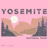 Retro Yosemite Halfdome National Park Baby Bodysuit