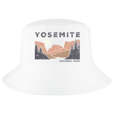 Retro Yosemite Halfdome National Park Cool Comfort Performance Bucket Hat