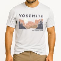 Retro Yosemite Halfdome National Park Cooling Performance Crew T-Shirt