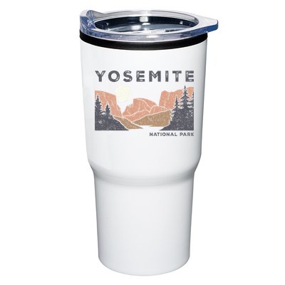 Retro Yosemite Halfdome National Park Tumbler