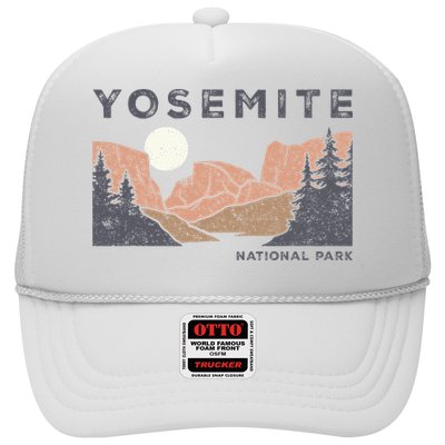 Retro Yosemite Halfdome National Park Trucker Hat