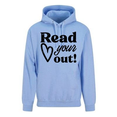 Read Your Heart Out Book Lover Bookworm Librarian Unisex Surf Hoodie