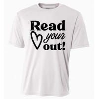 Read Your Heart Out Book Lover Bookworm Librarian Cooling Performance Crew T-Shirt