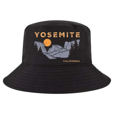 Retro Yosemite Halfdome National Park Vintage Cool Comfort Performance Bucket Hat