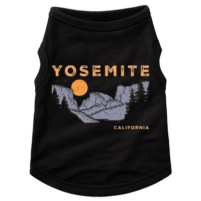 Retro Yosemite Halfdome National Park Vintage Doggie Tank