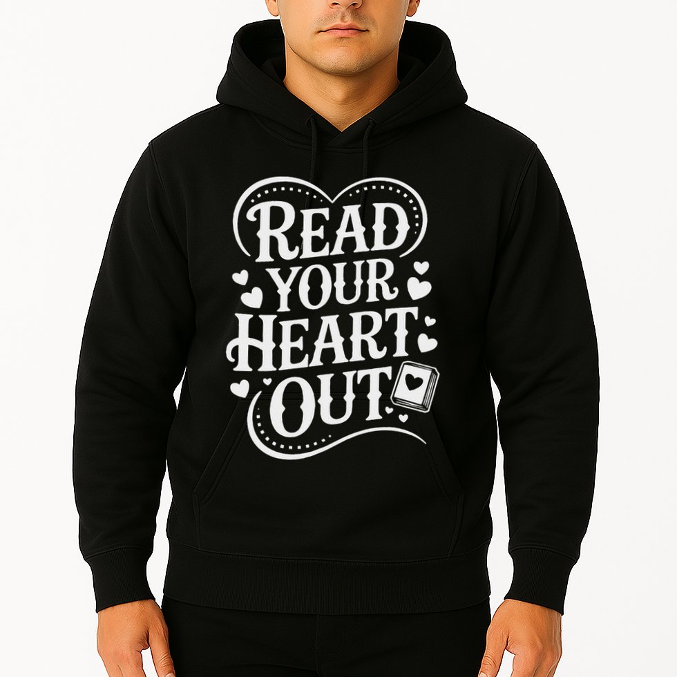 Read Your Heart Out Teacher Women Reader Bookish Book Lover Hoodie