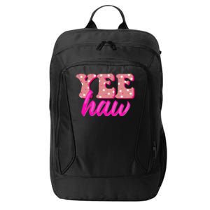 Retro Yee Haw Howdy Rodeo City Backpack