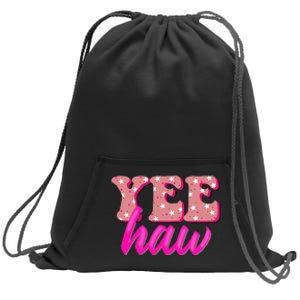 Retro Yee Haw Howdy Rodeo Sweatshirt Cinch Pack Bag