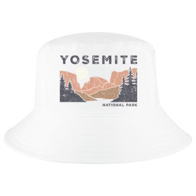 Retro Yosemite Halfdome National Park Vintage Cool Comfort Performance Bucket Hat
