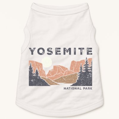 Retro Yosemite Halfdome National Park Vintage Doggie Tank