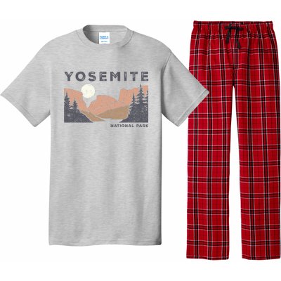 Retro Yosemite Halfdome National Park Pajama Set