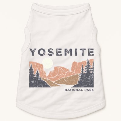 Retro Yosemite Halfdome National Park Doggie Tank