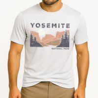Retro Yosemite Halfdome National Park Cooling Performance Crew T-Shirt