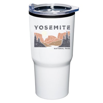 Retro Yosemite Halfdome National Park Tumbler